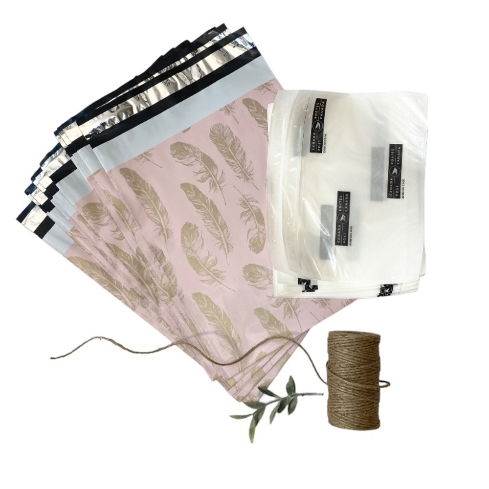 10 Pack Blush Pink With Features Poly Mailers Shipping Envelopes New